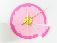 Dream Green DIY Sliced Cake Wall Clock